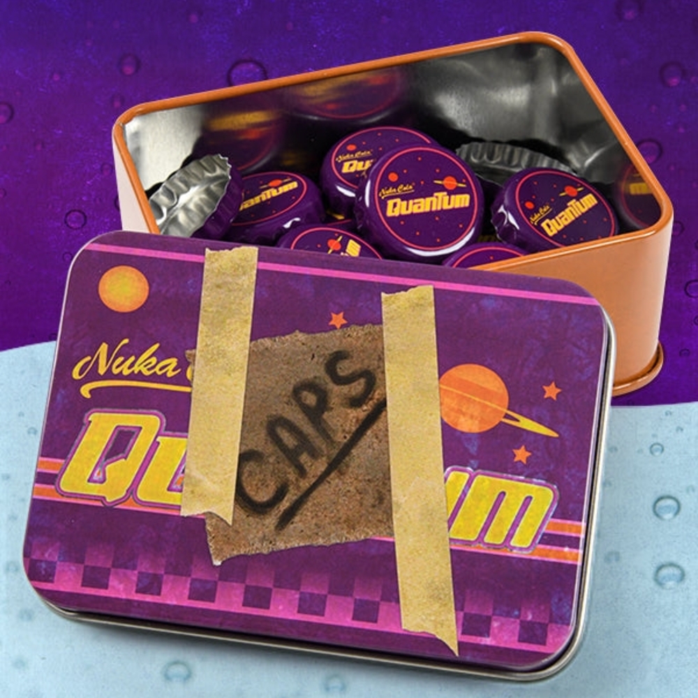 Fallout Nuka Cola Quantum Caps With Tin